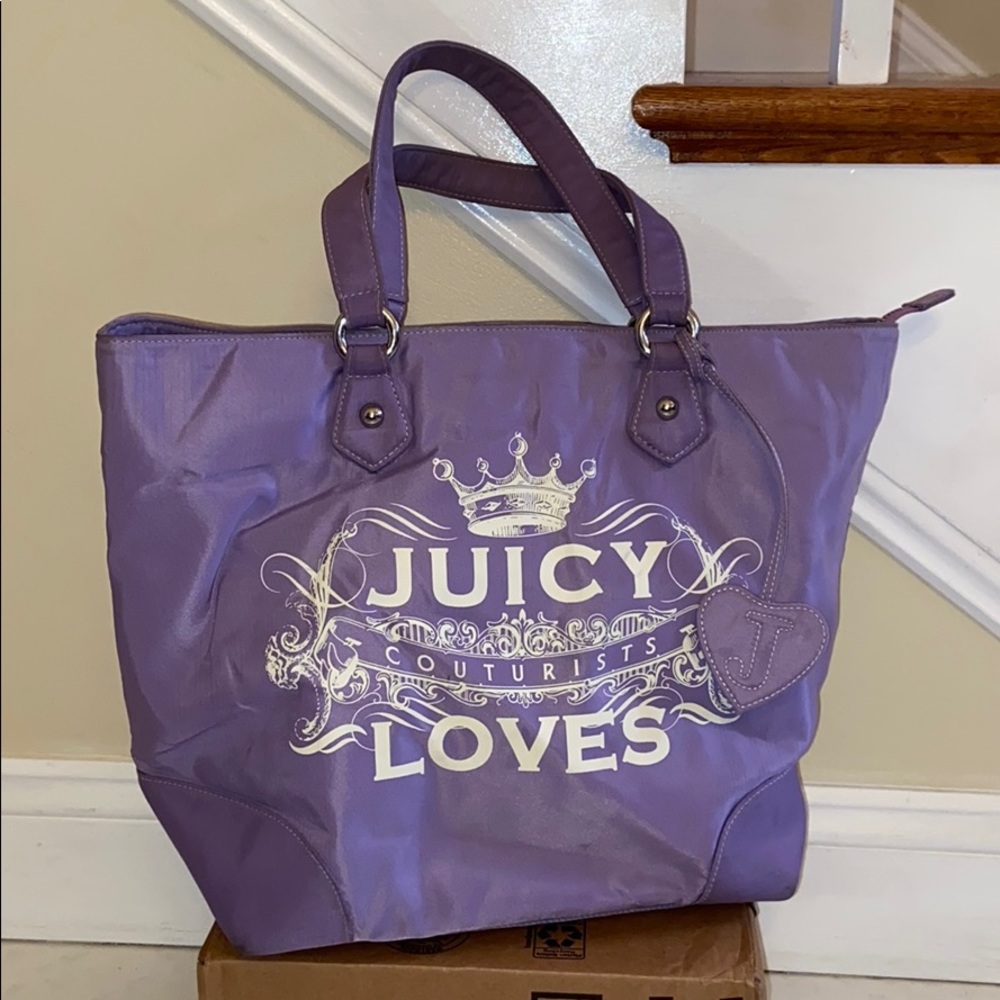 Juicy Couture Lavender Tote